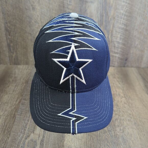 Vintage Starter Dallas Cowboys Shockwave Darkside RARE! NFL Proline Black Blue - Picture 1 of 10